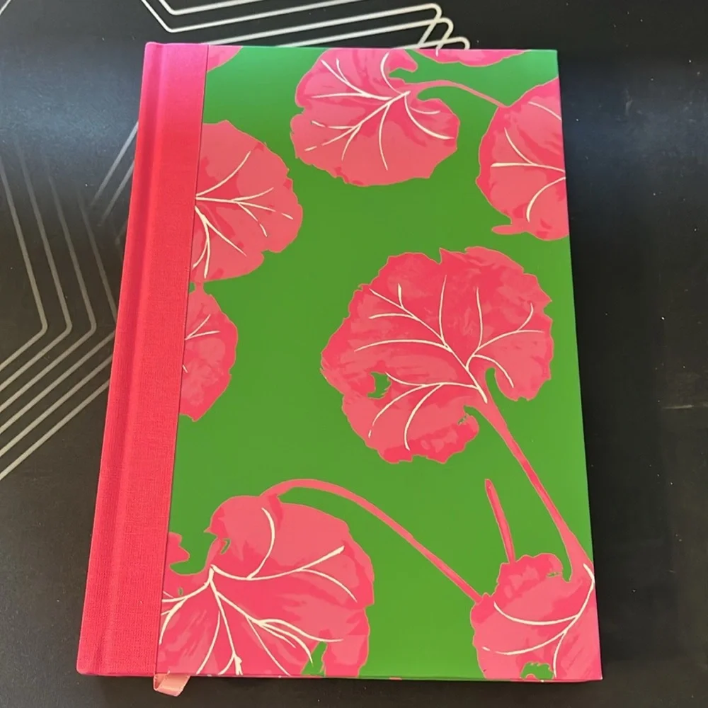 NWT Geranium Leaf Pink/Green Lined Journal - DVF for Target